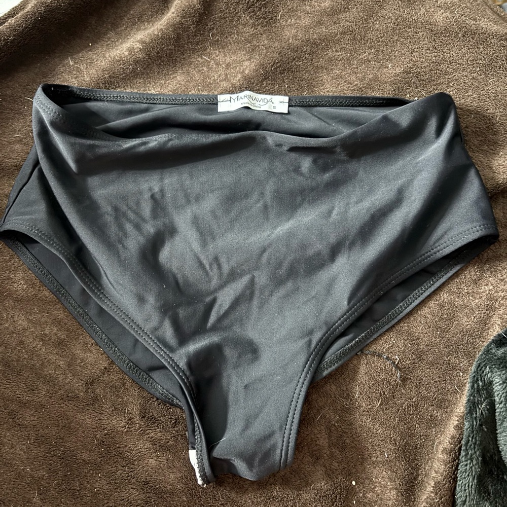 MARINA Black Bikini Swimwear Classic Style